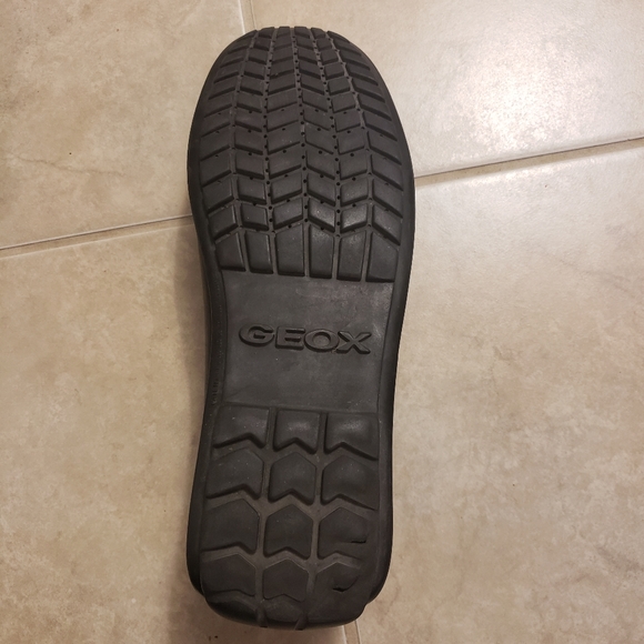 GEOX Black Leather Car Loafers Mocs Driving Shoes - Picture 6 of 9